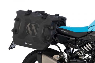 Wunderlich Luggage System X-Bag X30 Side Bags with X-RACK Light, Set, Black